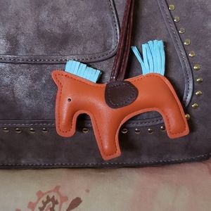 Horse Bag Charm. Pony Caballo Rodeo Farm Ranch